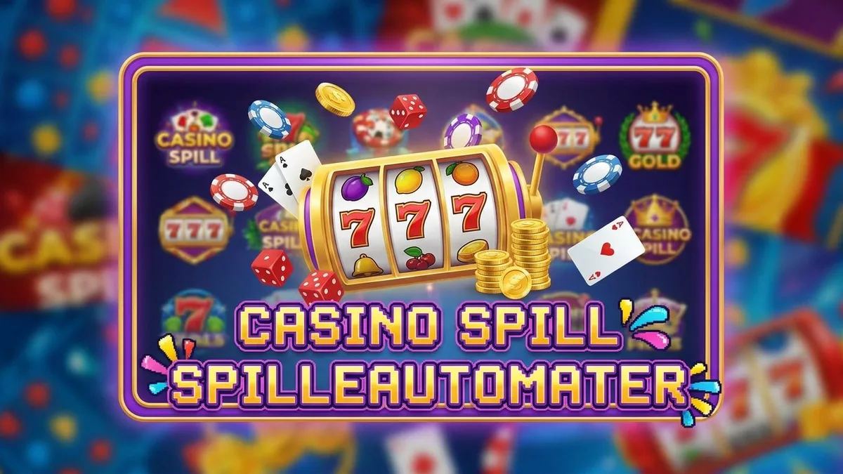 Casinospill og automater